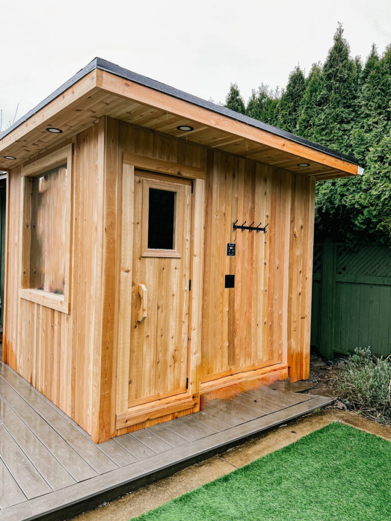 sauna locally installed victoria bc